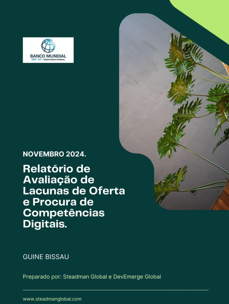 Relatório de Avaliação de Lacunas de Oferta e Procura de Competências Digitais.- Steadman Global e DevEmerge Global