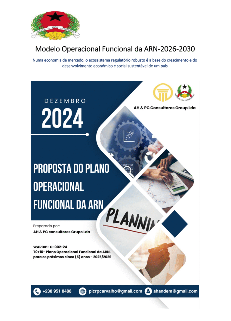 Modelo Operacional Funcional da ARN-2026-2030
