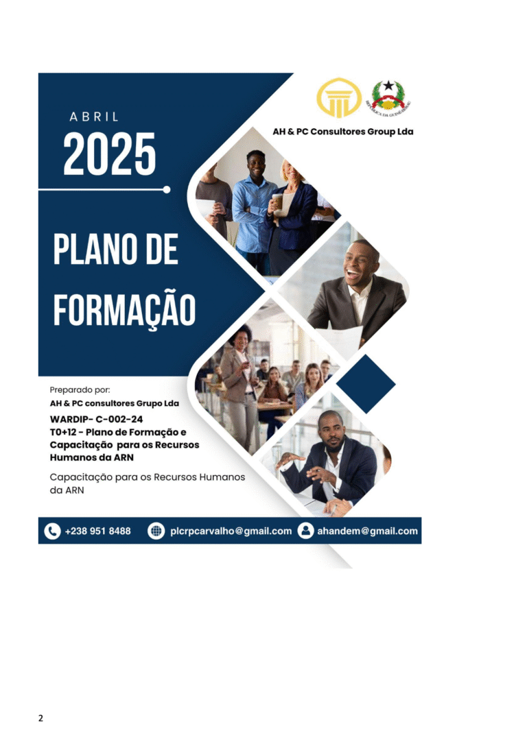 Plano de Formação para ARN