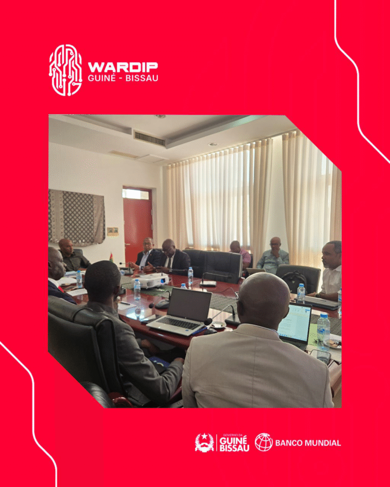 Comité de Pilotagem do Projeto WARDIP Analisa Avanços da Transformação Digital na Guiné-Bissau