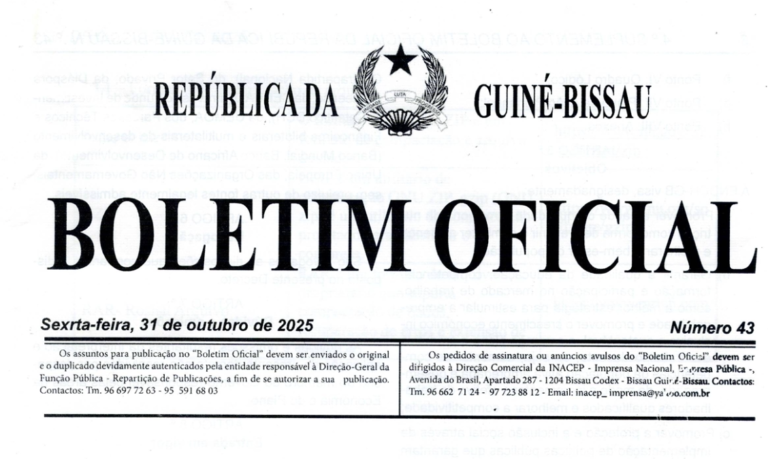 Governo aprova Regulamento Nacional de Interoperabilidade para acelerar a transformação digital na Guiné-Bissau.